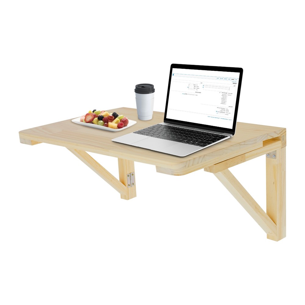 Wall-Mounted Folding Table - Space-Saving Desk for Home or Office