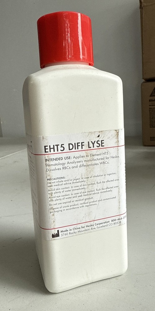 Element HT5 Hematology, EHT5 DIFF LYSE Solution. 300mL