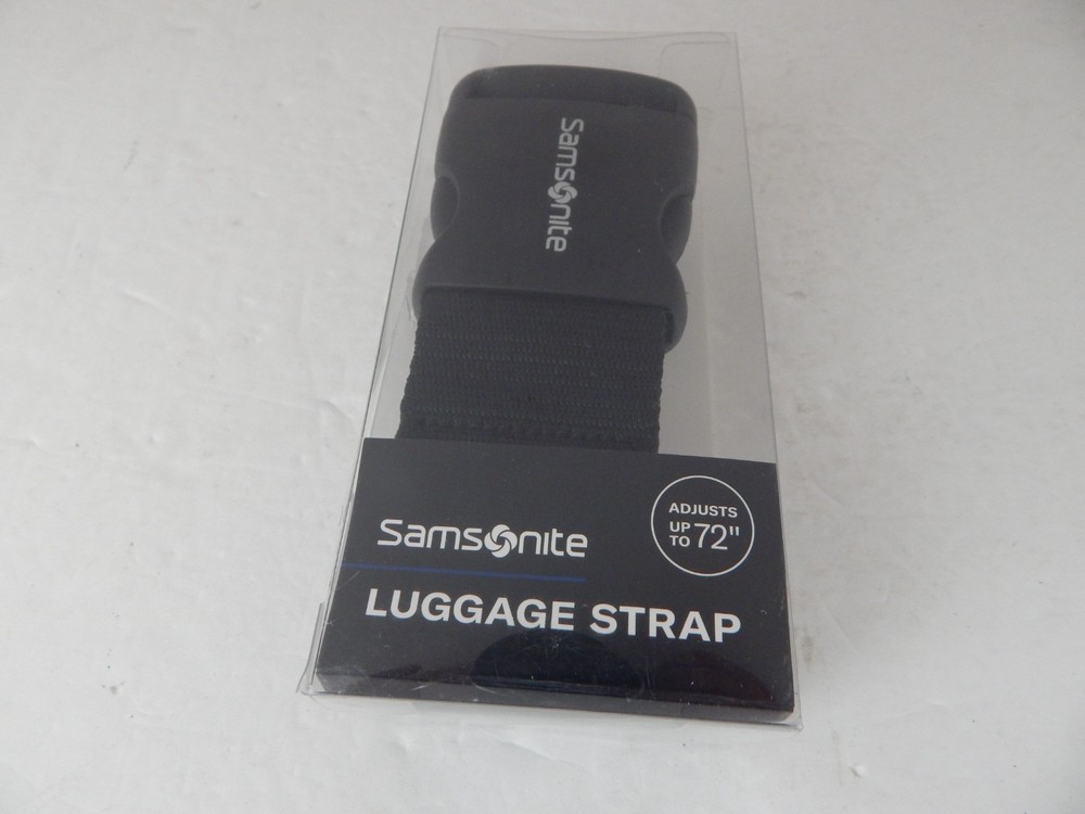 Samsonite 72" Universal Luggage Strap Black New