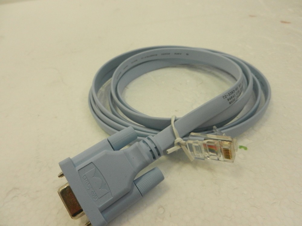Cisco 72-3383-01 RJ-45 to DB-9 Console Cable
