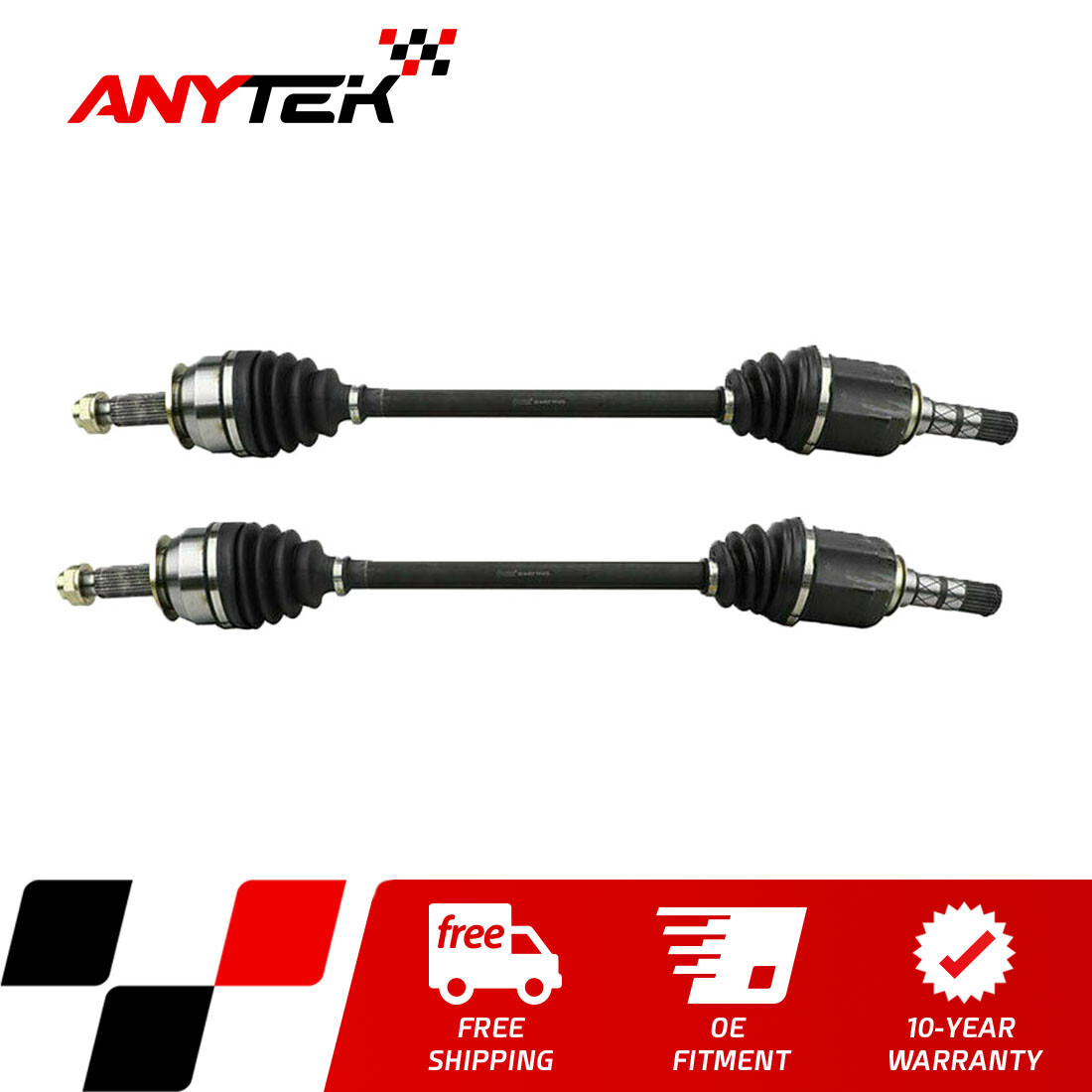 2PC Front Left + Right CV Axle Shaft for 2005 2006 2007 2008 2009 Subaru Outback