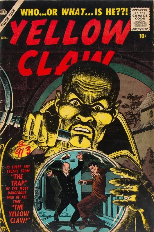Yellow Claw #2 Photocopy Comic Book