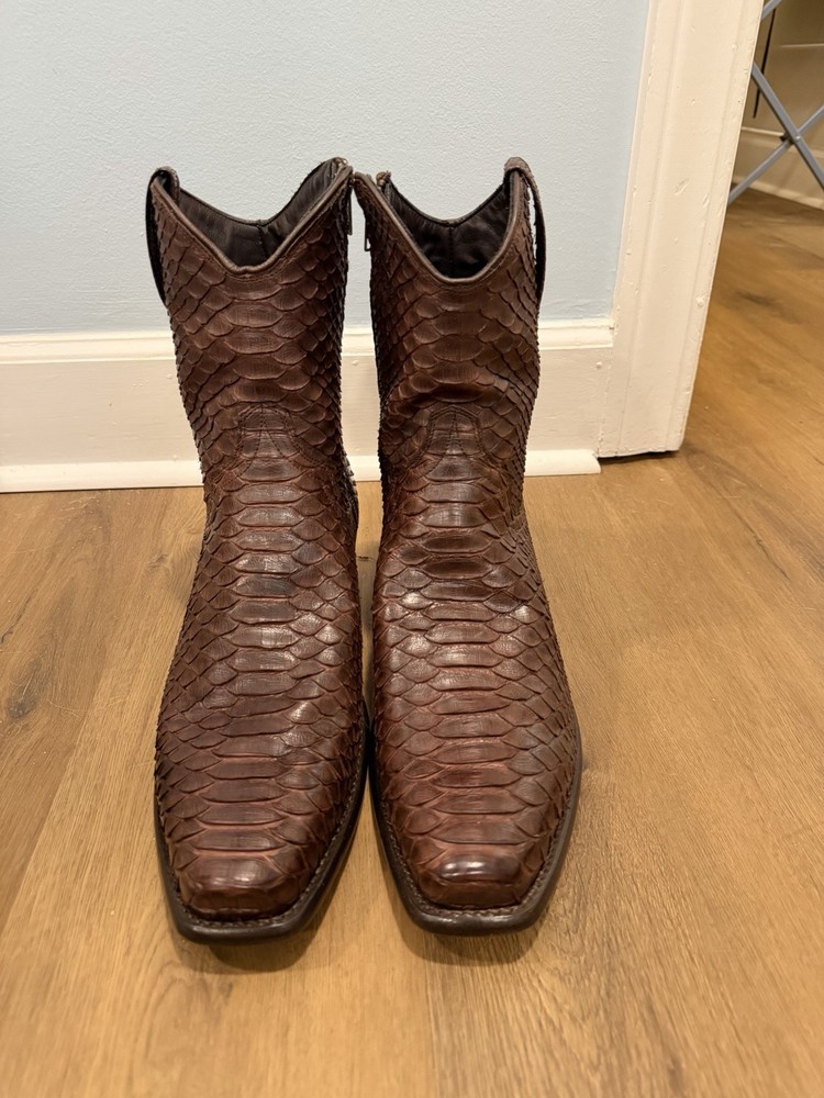 Tecovas Exotic Python Boots 12.5 D