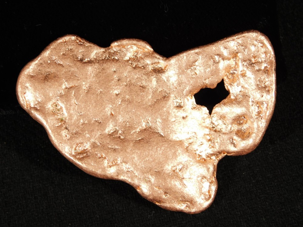 Larger! Super Heavy Solid COPPER NUGGET or Native Copper Float Michigan 99.8gr