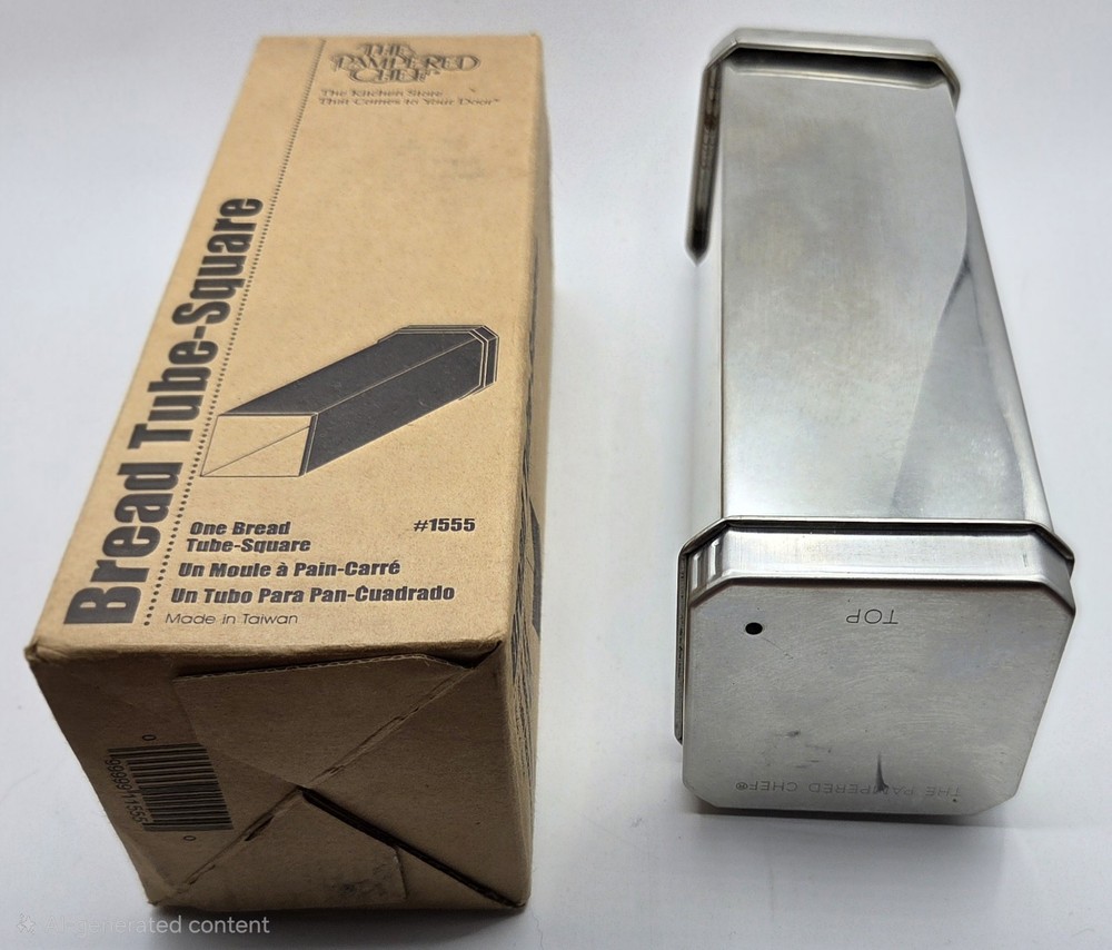 Pampered Chef Bread Tube-Square #1555