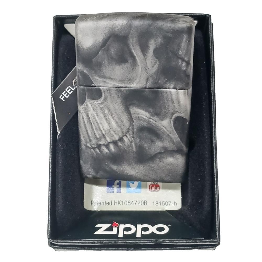 Zippo Skull Soft Touch 28970