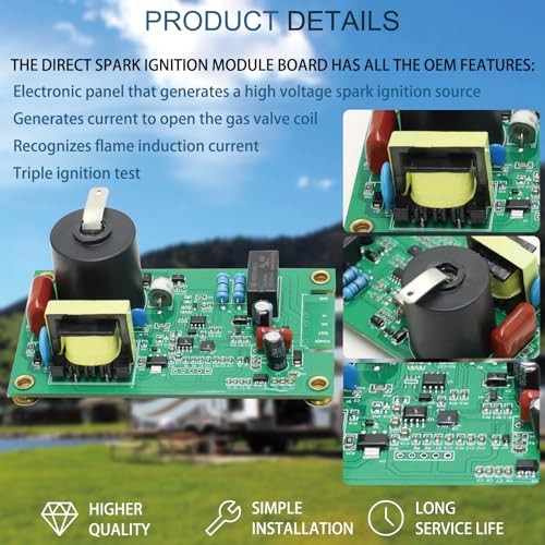 12 Volt DC 520814 Ignition Control Circuit Module Board Igniter Module |