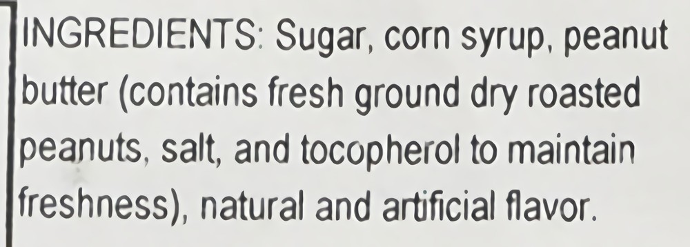 Peanut Butter Bars Candy 5LB Bag by Atkinson