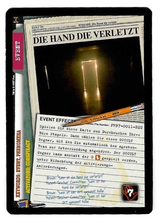 X7 X-Files / X-Files - The Hand That Hurted