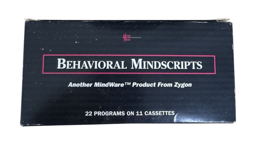 SuperMind Brainwave Synchronizer Meditation Zygon Control - Cassettes "Untested"