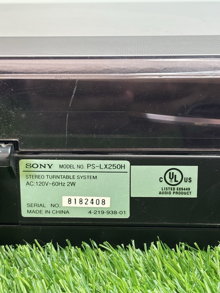 Sony PS-LX250H Stereo Automatic Turntable Record Player Selectable Pre-Amp