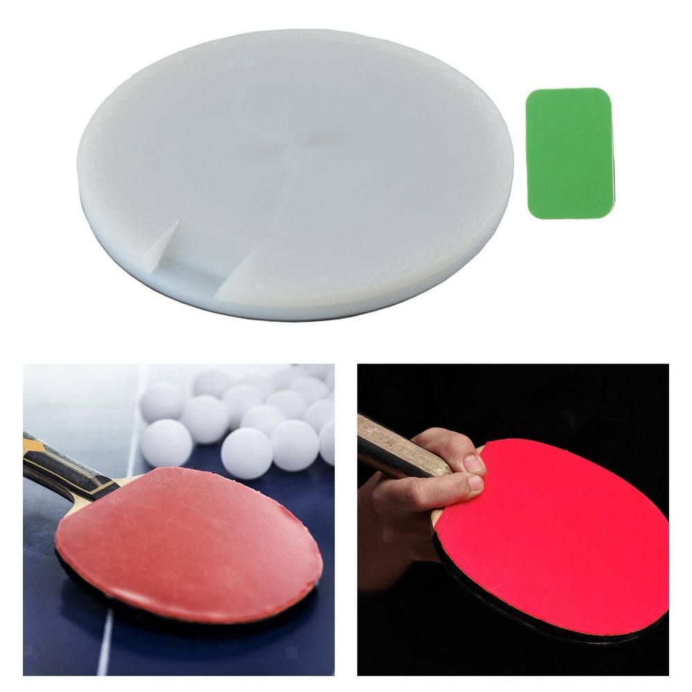 Table Tennis Rubber Cutting Rotating Platform DIY Rotating