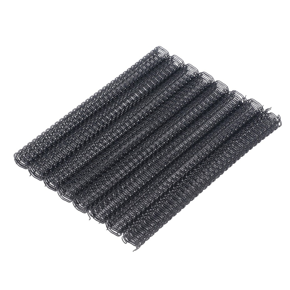 100PCS Double Loop Wire Binding Spines 9/16 Inch 120 Sheet Capacity A4 Premium.
