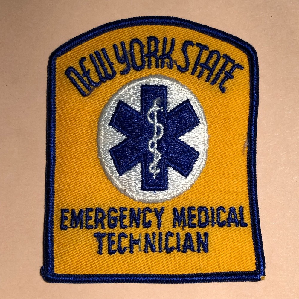 Vintage New york state emt patch