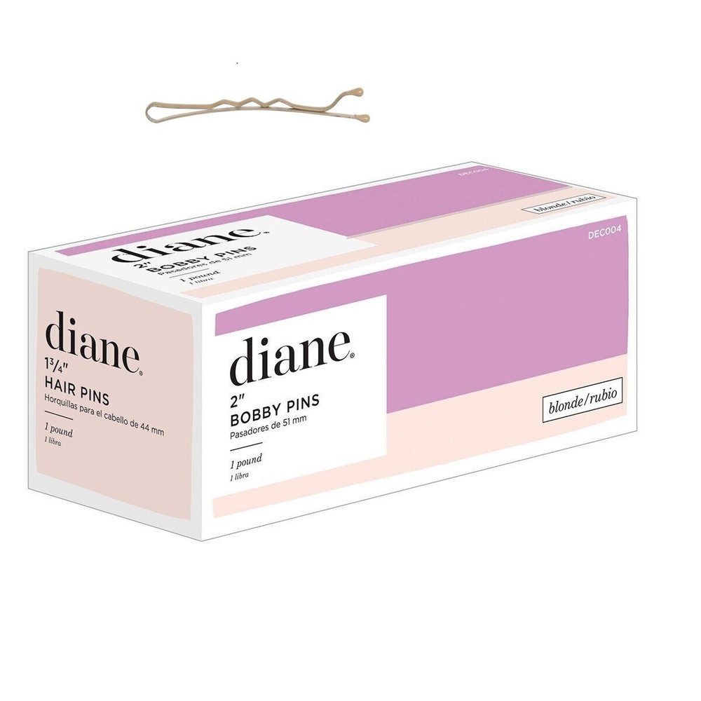 Diane #DEC004, Bobby Pins, 2" Blonde,  1 lb.