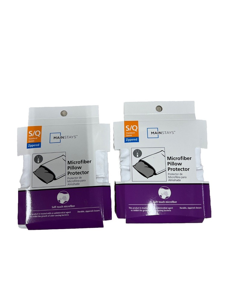 Microfiber Pillow Protectors (2 PACK)