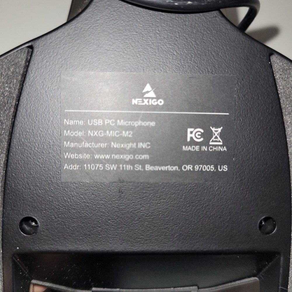 Nexigo PC Microphone M2 Computer Desktop Multi Color