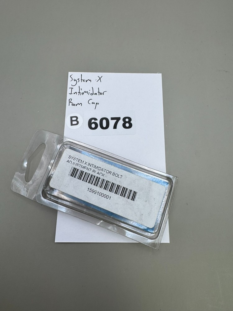 System X Intimidator Ram Cap-Gloss Black