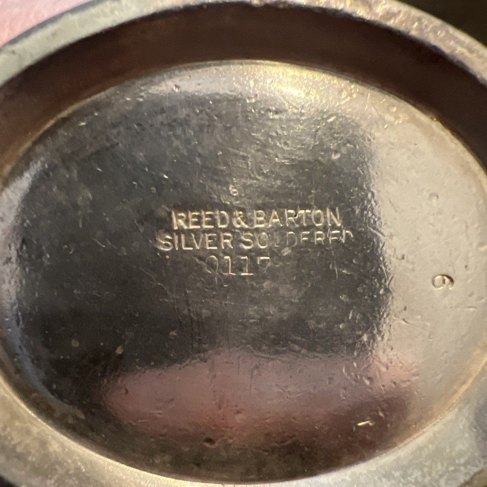 REED & BARTON Silver Soldered Pitcher