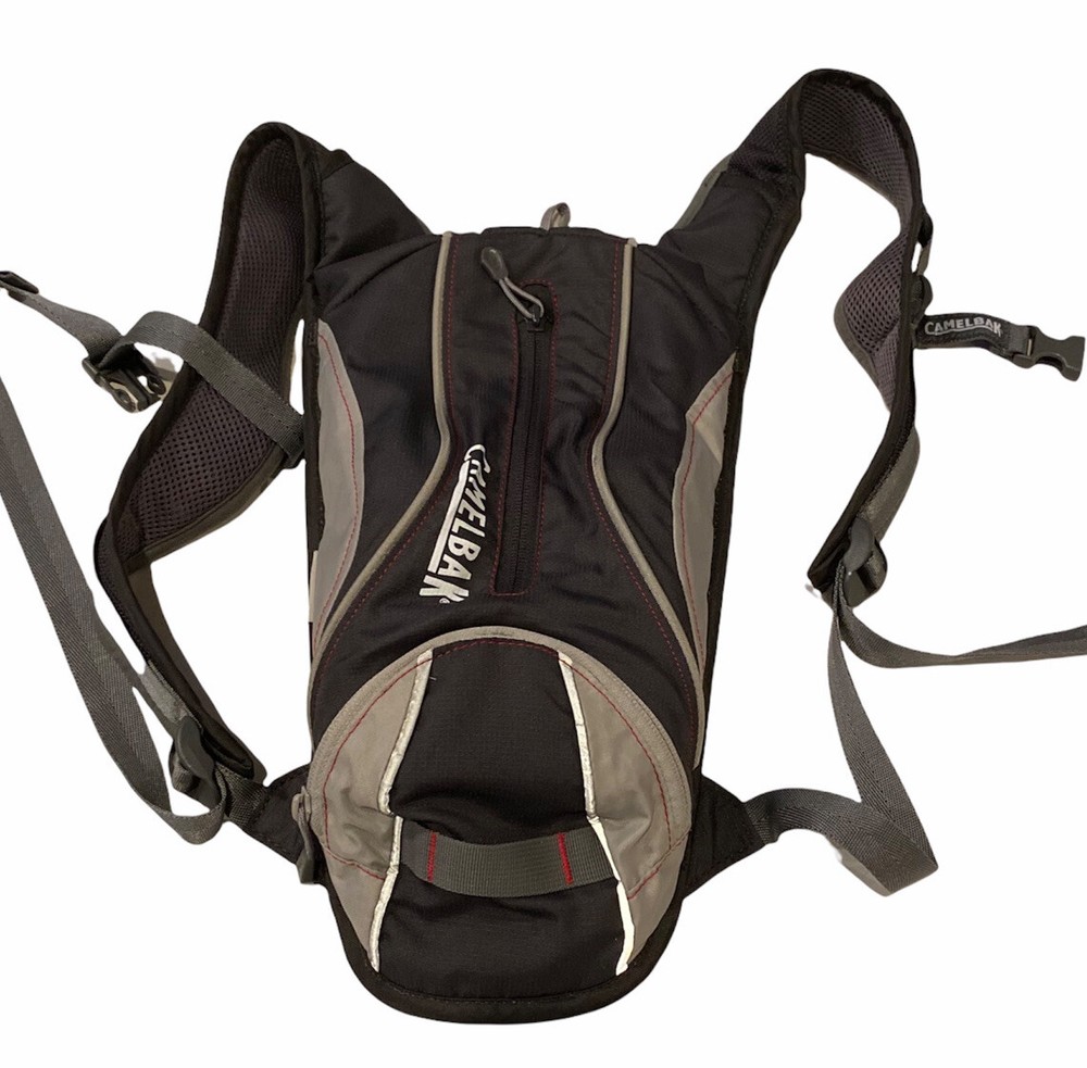CAMELBAK Classic Hydration Backpack Small Black/Gray Red Trim Small No Bladder
