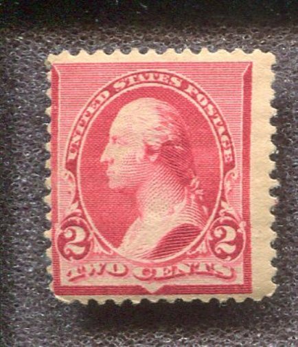 Scott No. 220 - 2c Carmine    Mint