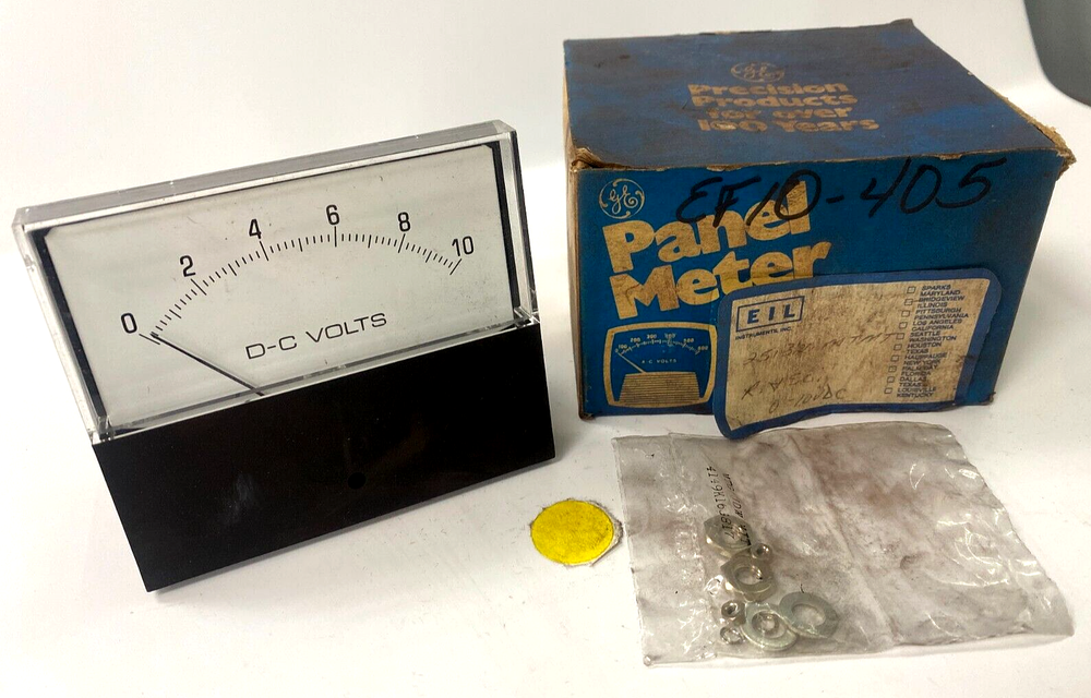 GENERAL ELECTRIC PANEL METER 50-251309FAZZ1