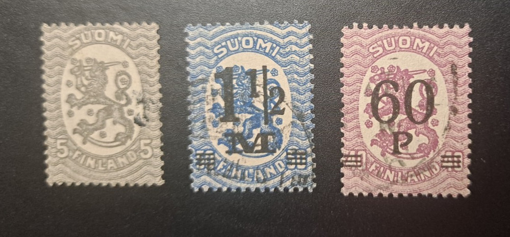 Album Pages Finland - International Postage Stamp Album Part I (2)