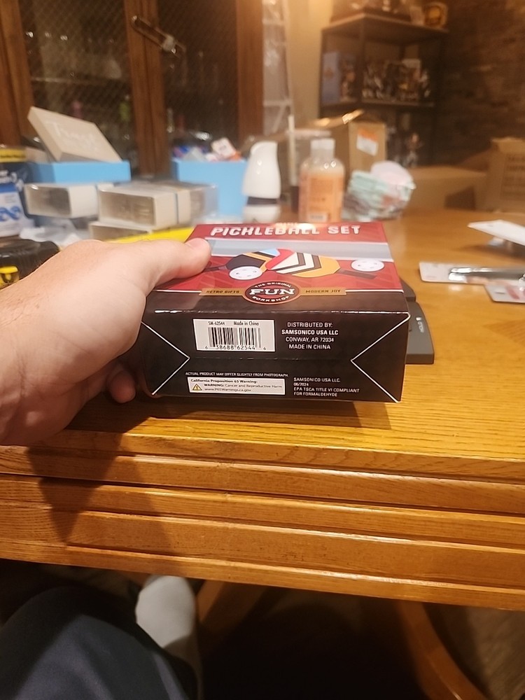 Mini Pickleball Table Top Set. New SEALED