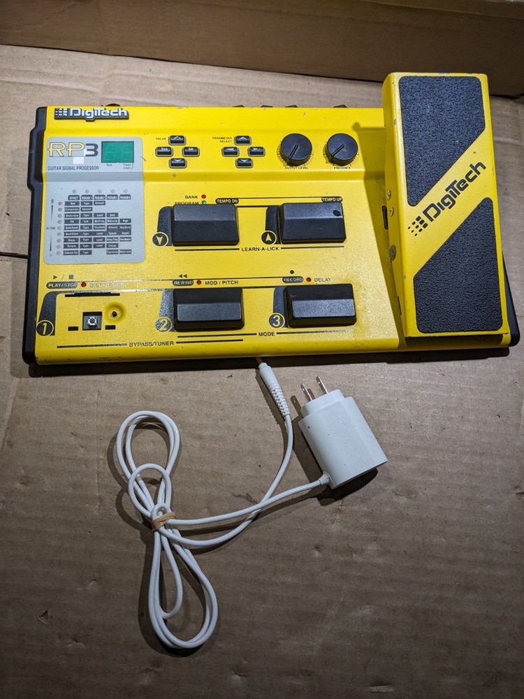 DigiTech RP-3 Guitar Multi-Effect Pedal Signal Processor Used
