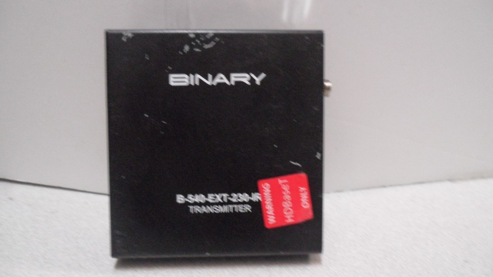 Binary B-540-EXT-230-IR Transmitter NO POWER ADAPTER