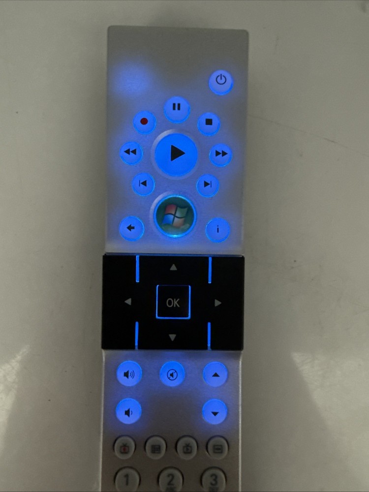 Dell RC6 IR Microsoft Windows Media Center Infra Red Remote Control N817 Tested