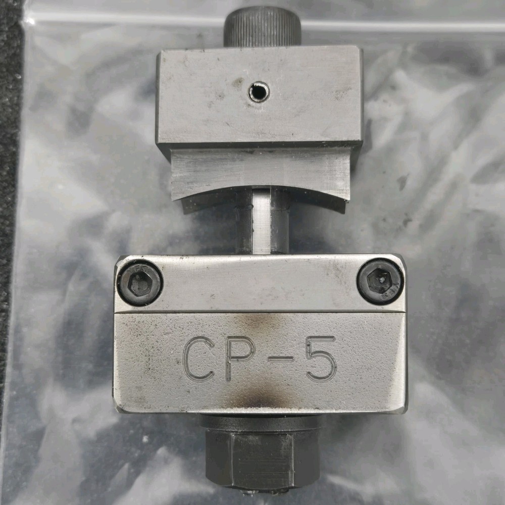 Omega Rectangular Panel Punch CP-5 0.635" × 1.195" 3/8" Pilot