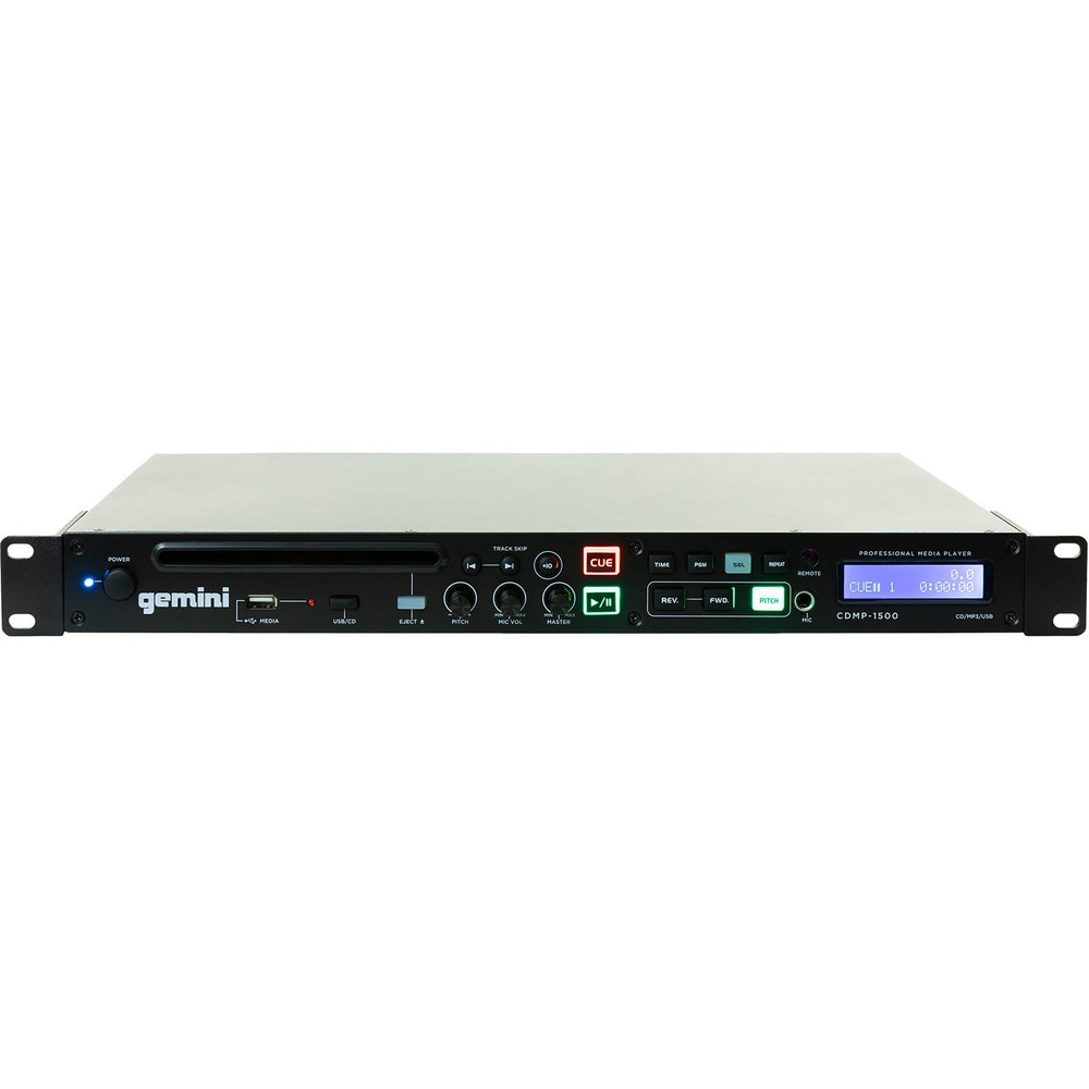 Gemini CDMP-1500 1U Rackmount CD/USB Media Player