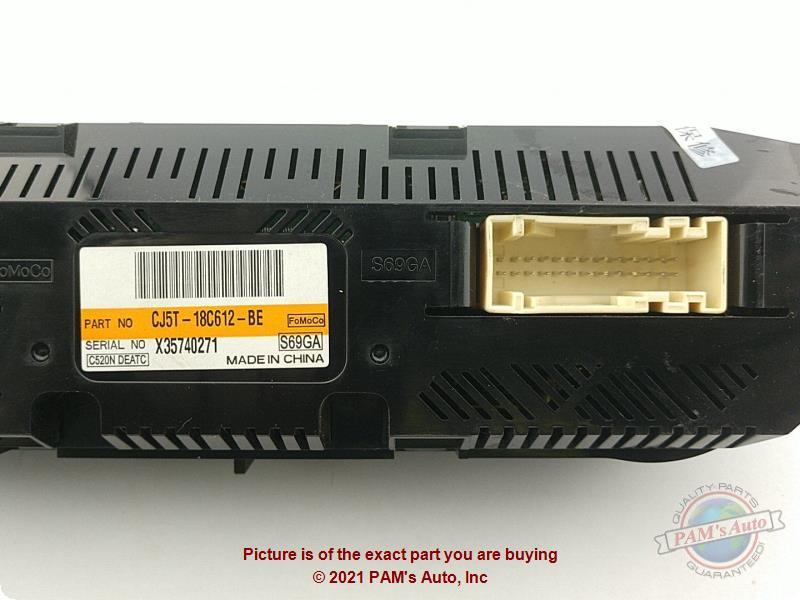 Used A/C Selector Switch fits: 2015 Ford Escape Front automatic temperature cont