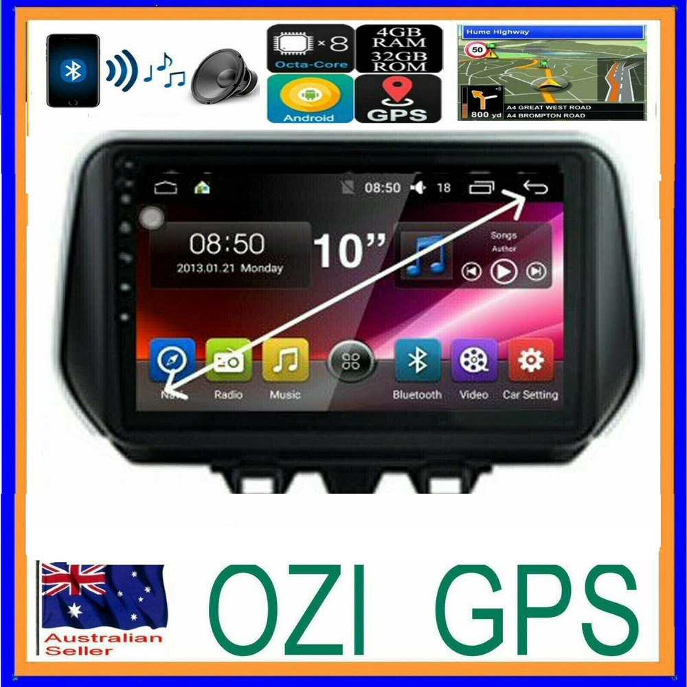 HYUNDAI TUSCON 2018-20 GPS APPLE WIRELESS CARPLAY ANDROID AUTO ODB DAB+ TPMS DVR