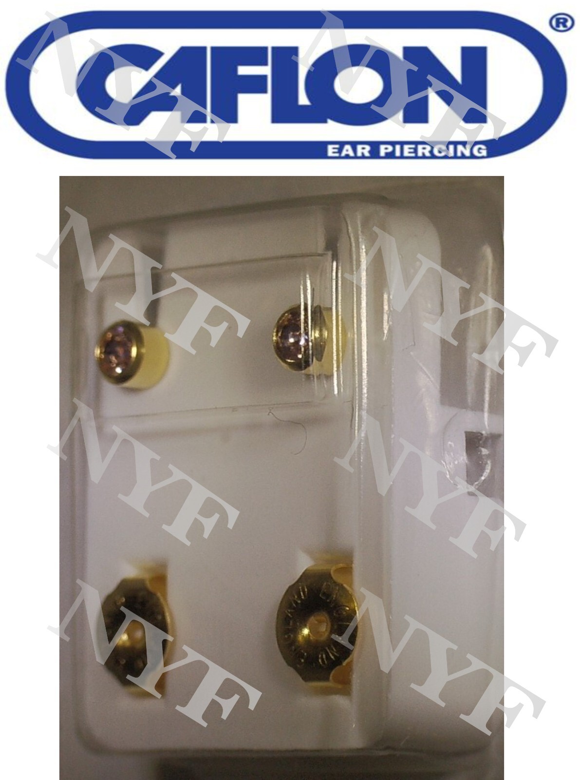 Ear Piercing Earring Studs 1 pr or 12 prs Caflon Studex Sterile Surgical Steel