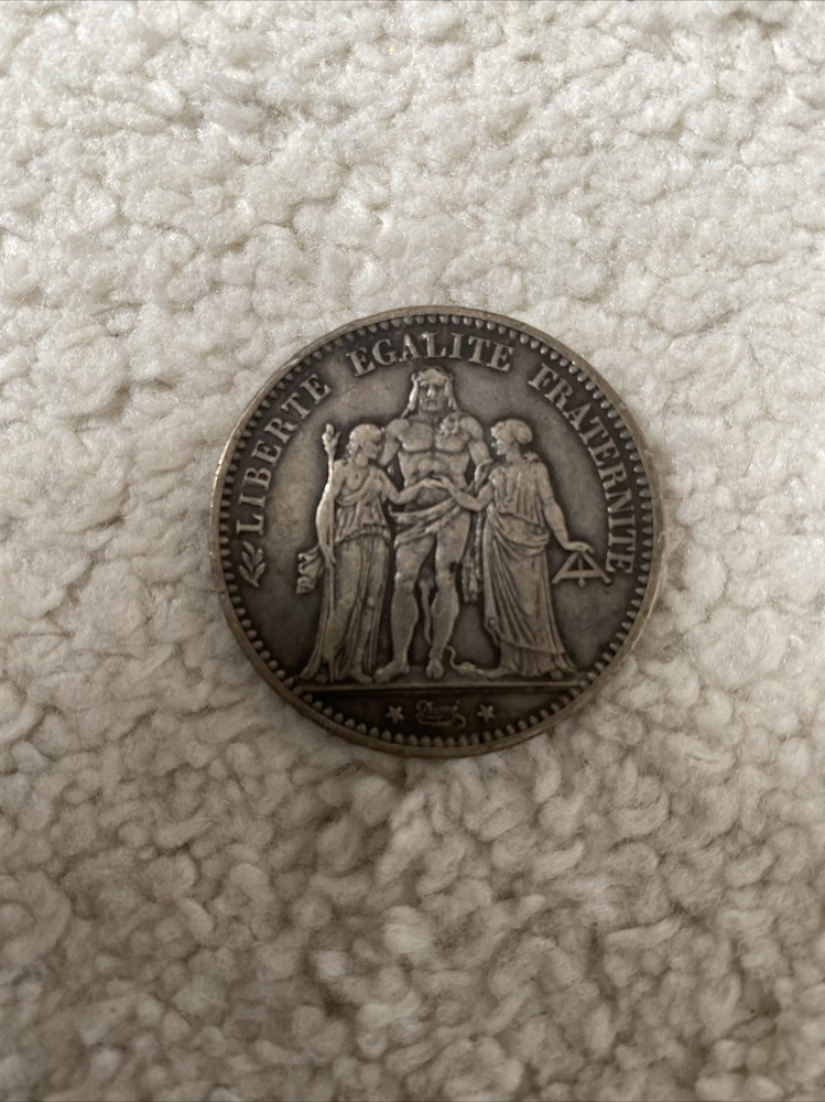 France Five Francs 1873K