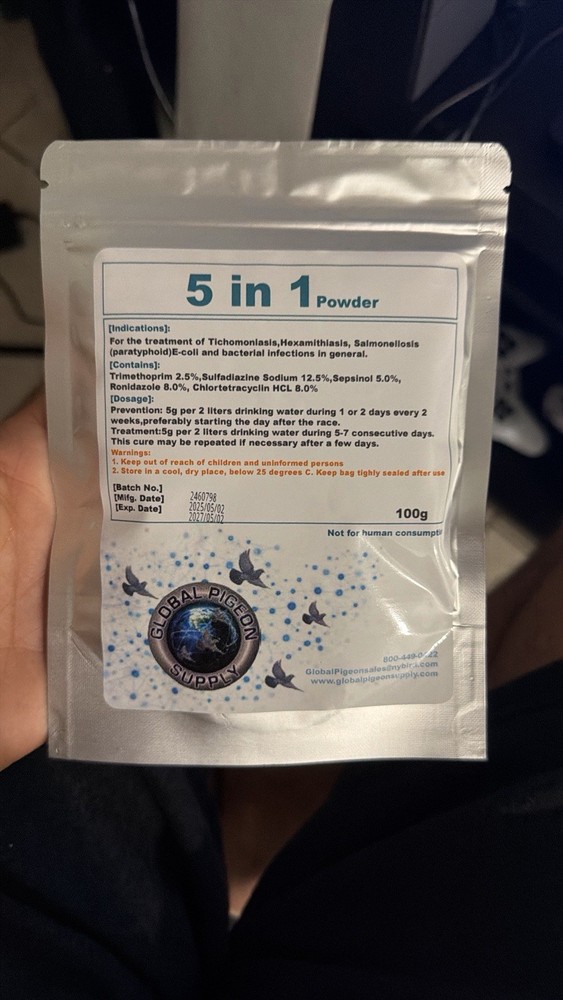 Pigeon Supply 5 in 1 Powder 100ml