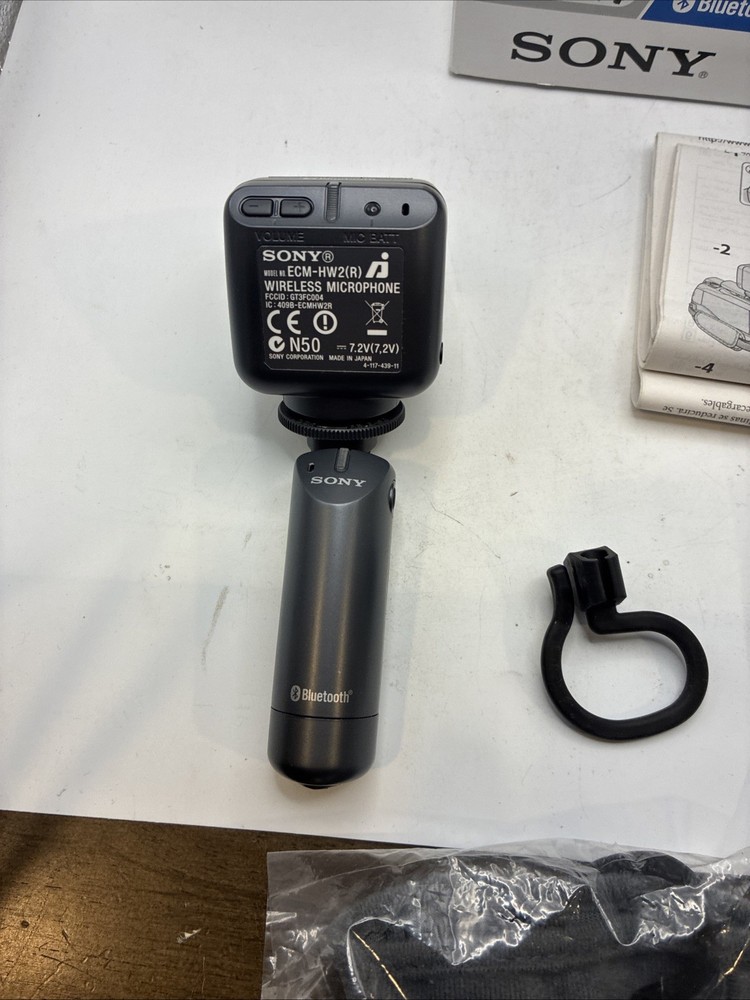 SONY ECM-HW2 CONDENSER WIRELESS CONSUMER MICROPHONE W/ BLUETOOTH