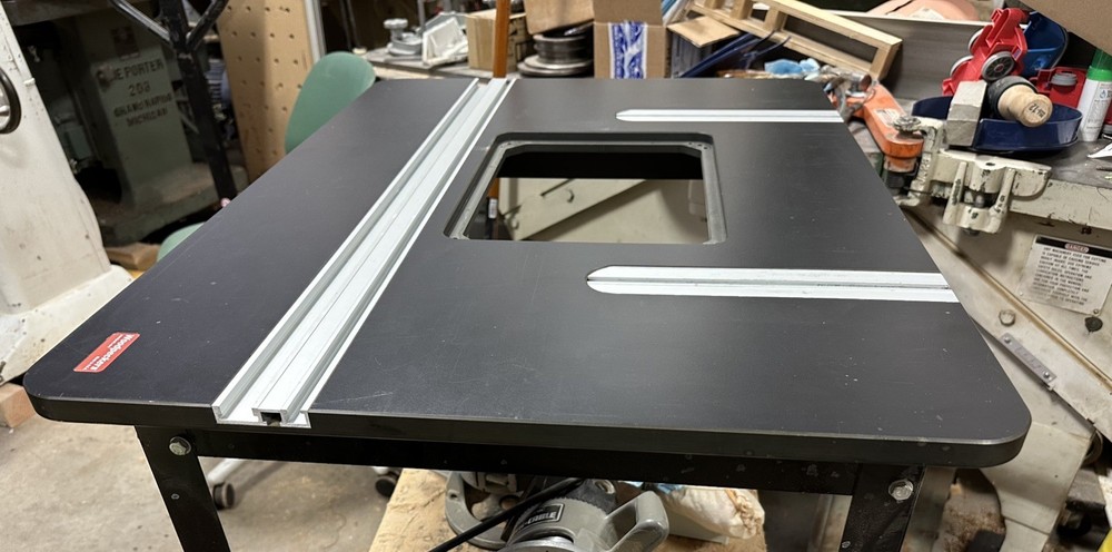 Woodpeckers Solid Phenolic Router Table Top. 27” X 43”