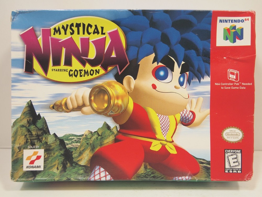 Mystical Ninja Starring Goemon (Nintendo 64 | N64) Authentic BOX ONLY