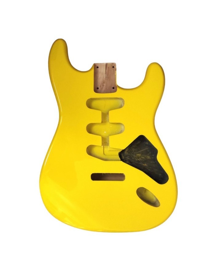 Stratocaster Body Graffiti Yellow