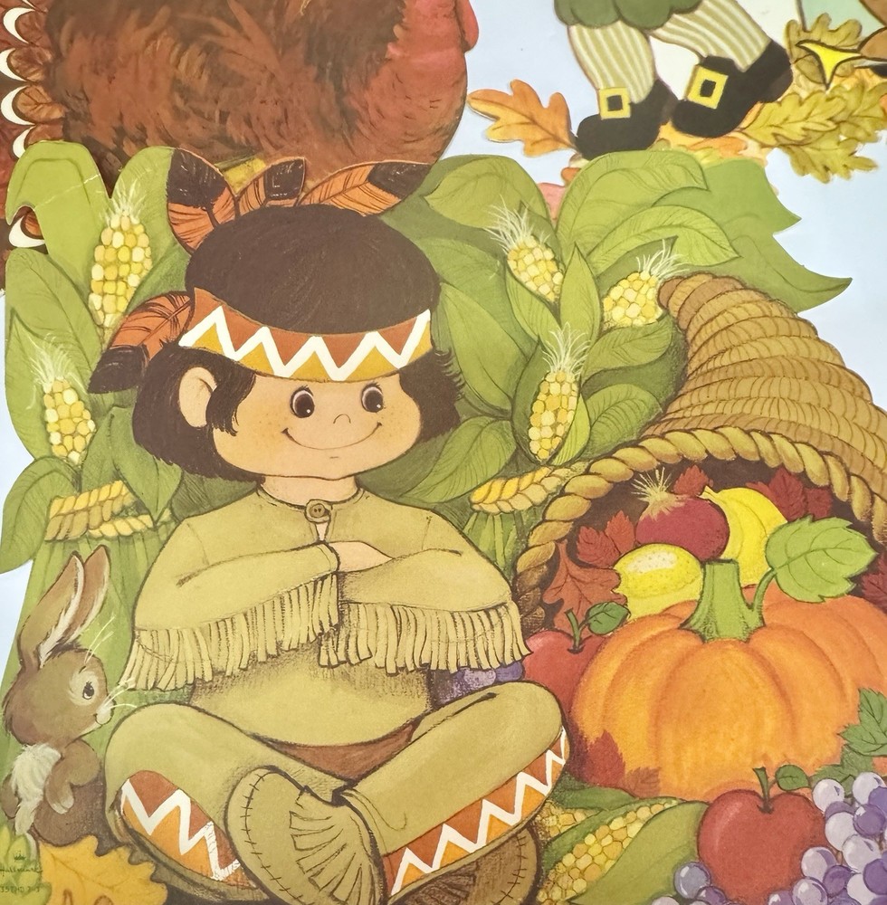 Decorations Fall Thanksgiving Vintage 80s Hallmark