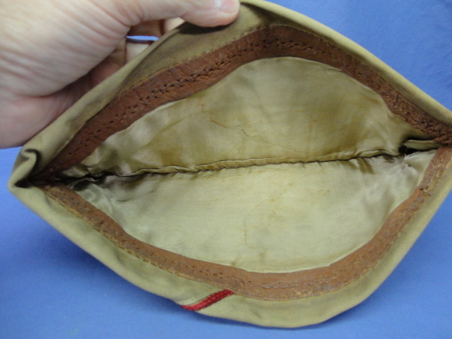 WWII Era US EM ARTILLERY Piped Garrison - Overseas Cap / #50