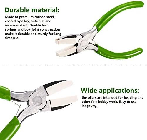 Jewelry wire bending bail making pliers tool