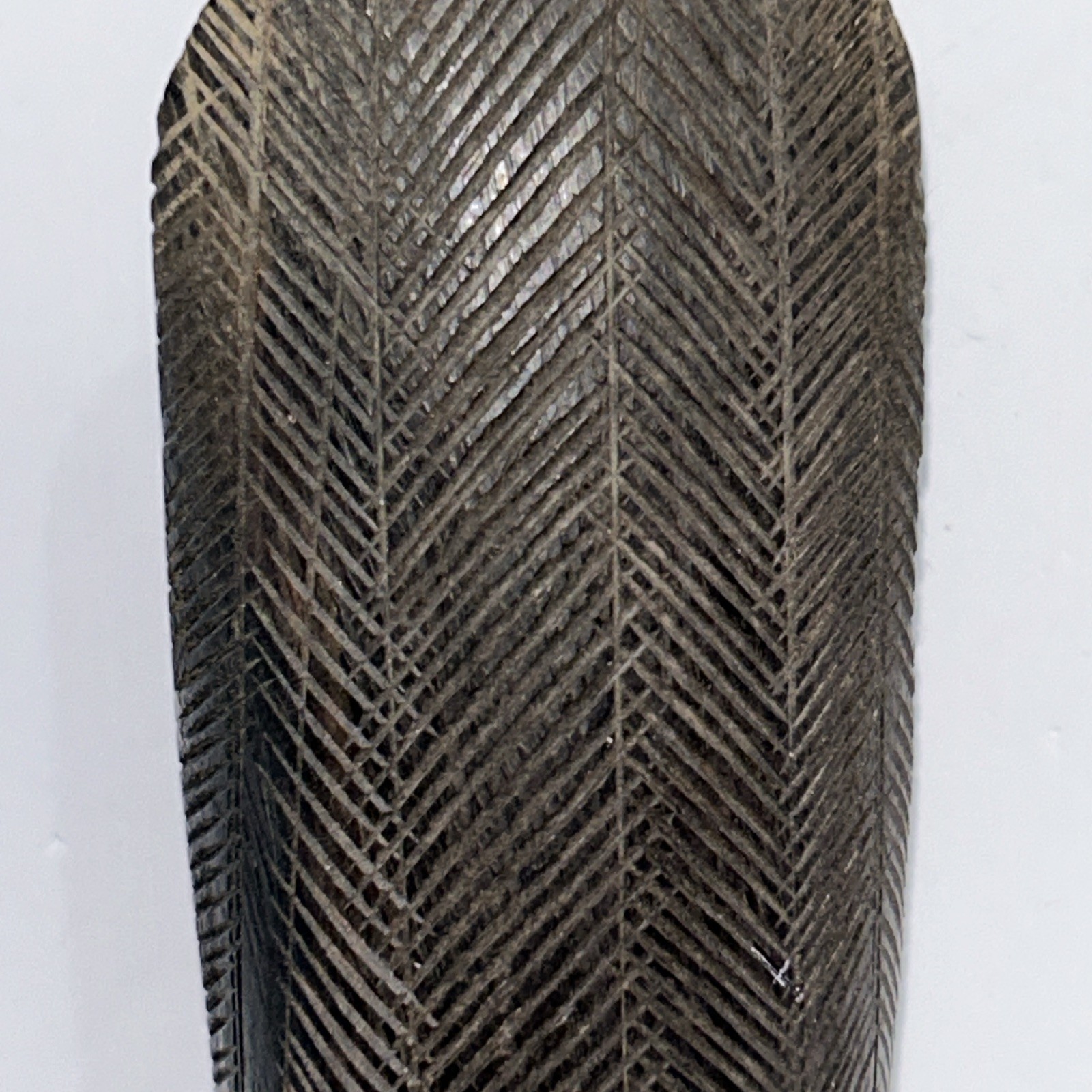 Vintage African Wooden Hand-Carved Tribal Sculpture Statue Bust Bookend Decor