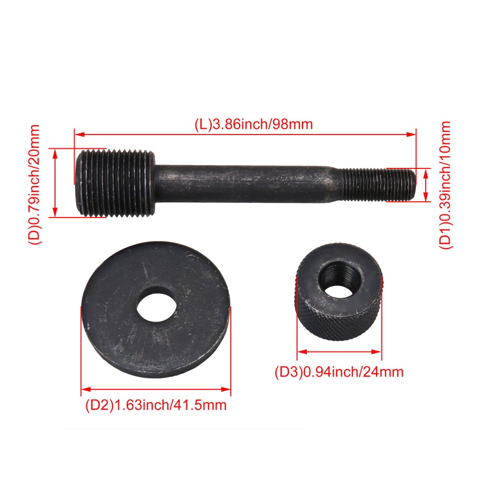 Hydraulic Drivers Draw Stud accesssories small pull bar+lock cap+gasket