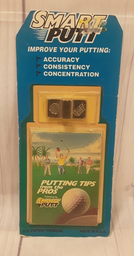 "Improve your golf putting game" with Smart Putt & Insect Repelling Bug Button