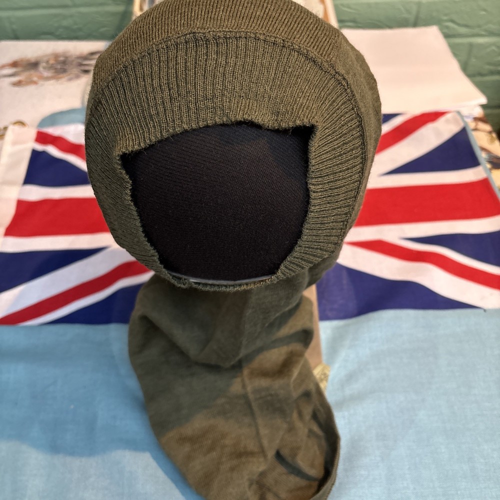 British Army issue Balaclava, unworn condition. Snood