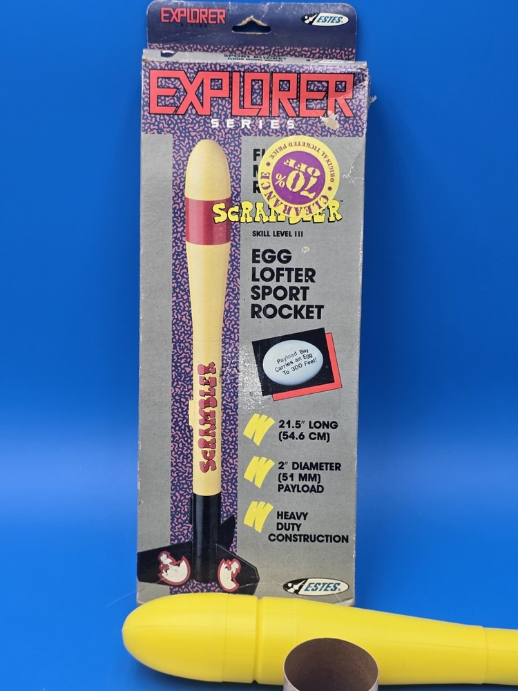 Estes Scrambler Nos Oop Kit 2072